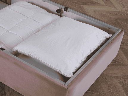 Boxspring met Opbergruimte - Aurora - Roze