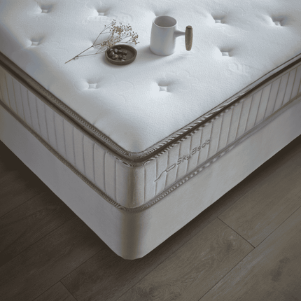 Boxspring met opbergruimte Birdybedd - Beige
