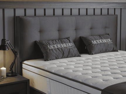 Boxspring met opbergruimte Modebedd - Antraciet