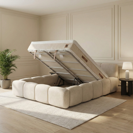 Boxspring met Opbergruimte - Ostuni