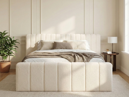 Boxspring Amour Rituals - Teddy - Crème