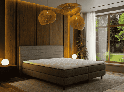 Boxspring Hotel - Straight - Antraciet