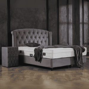 Boxspring met Opbergruimte - Aurora - Antraciet
