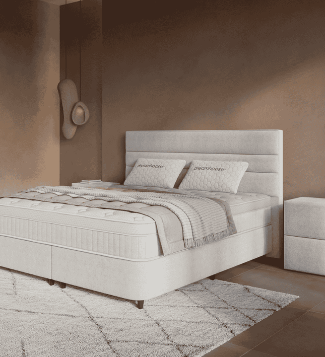 Boxspring met Opbergruimte - Horizon - Off-White