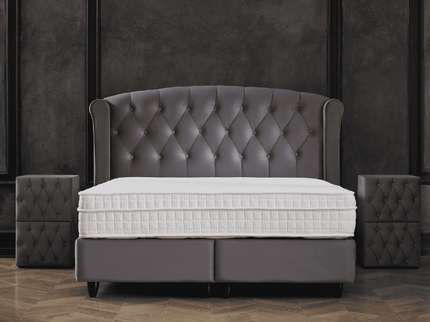 Boxspring met Opbergruimte - Aurora - Antraciet