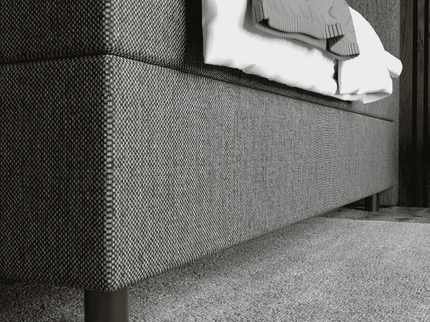 Boxspring met opbergruimte Hotel - Antraciet