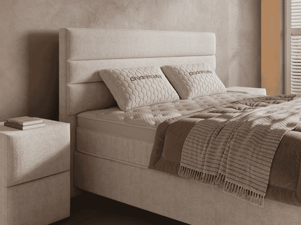Boxspring met Opbergruimte - Horizon - Off-White