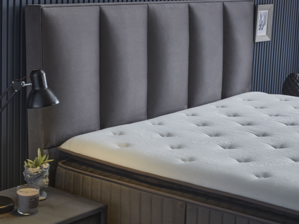 Boxspring met opbergruimte Birdybedd - Antraciet
