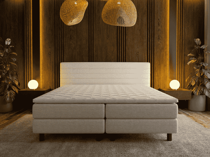 Boxspring Hotel - Straight - Beige