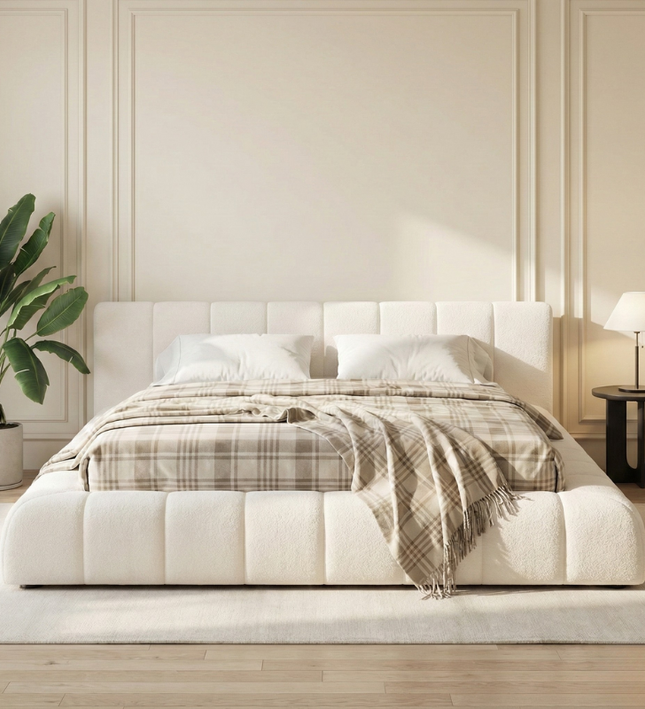 Boxspring Amour Iconic Teddy - Crème