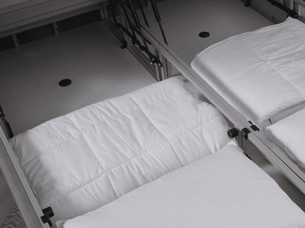 Boxspring met Opbergruimte - Aurora - Antraciet