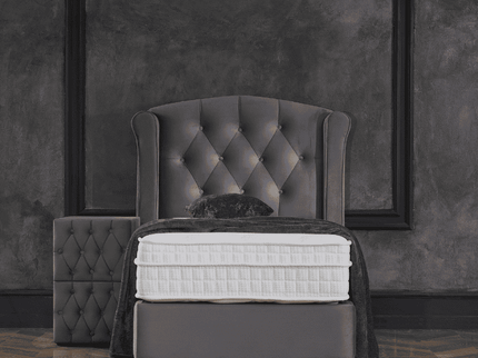 Boxspring met Opbergruimte - Aurora - Antraciet