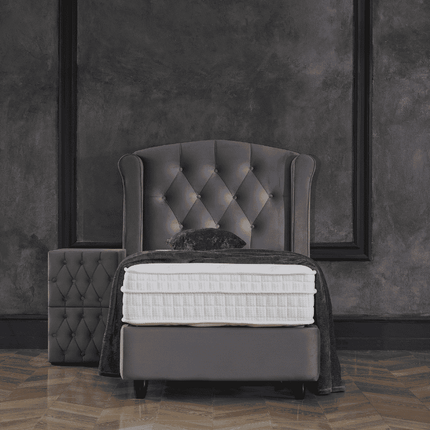 Boxspring met Opbergruimte - Aurora - Antraciet