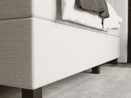 Boxspring met opbergruimte Beam - Beige