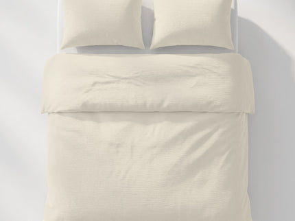 Dekbedovertrek Percale Katoen - Crème