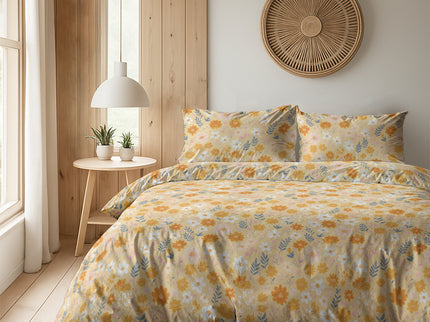 Dekbedovertrek Orange Flower