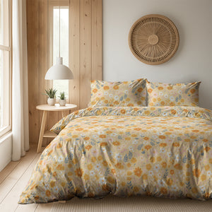 Dekbedovertrek Orange Flower