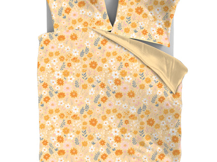 Dekbedovertrek Orange Flower