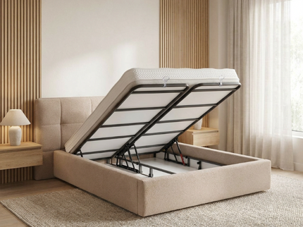 Boxspring Riva - Bruin