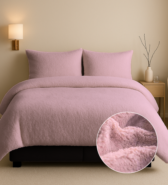Dekbedovertrek Teddy - Roze