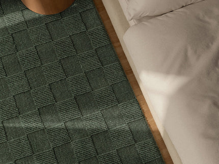 Wollen Vloerkleed Scala - Groen