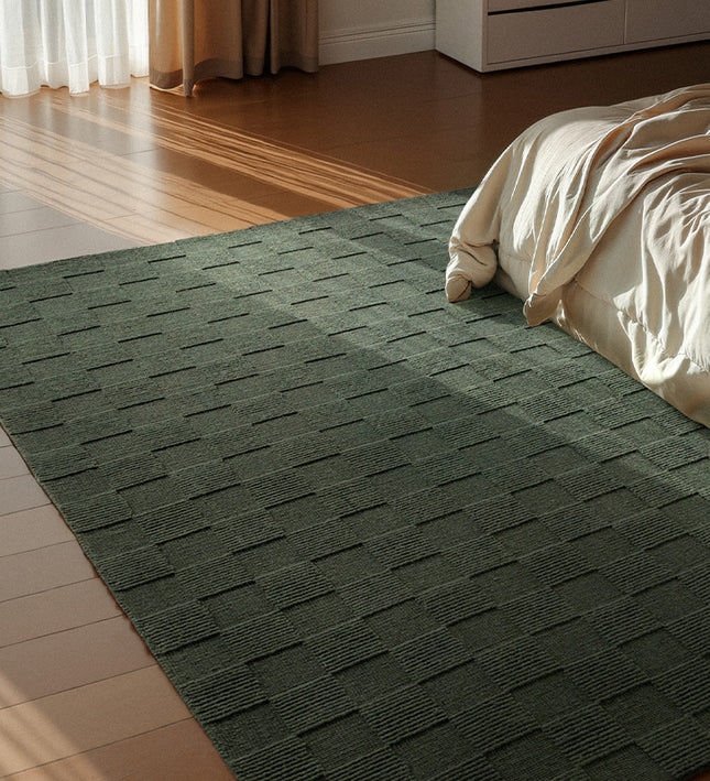 Wollen Vloerkleed Scala - Groen