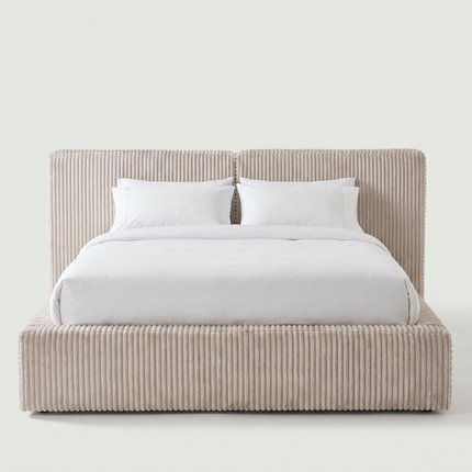 Boxspring met Opbergruimte - Salerno - Teddy Rib