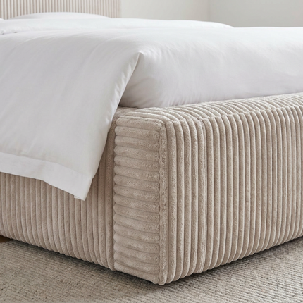 Boxspring met Opbergruimte - Salerno - Teddy Rib