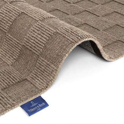 Wollen Vloerkleed Scala - Grijs / Beige