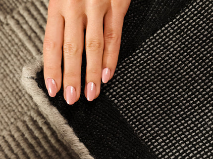 Wollen Vloerkleed Scala - Grijs / Beige