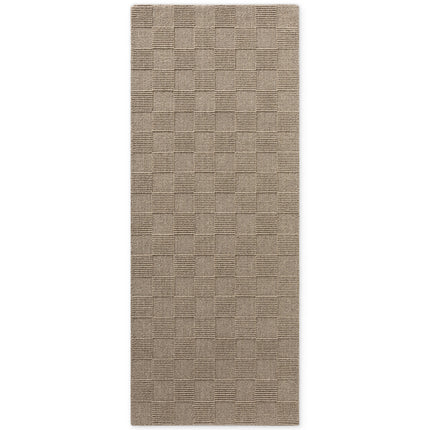 Wollen Vloerkleed Scala - Grijs / Beige