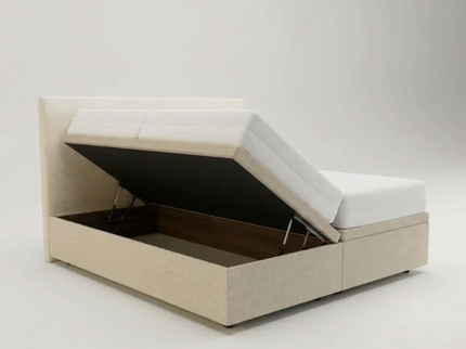 Boxspring met Opbergruimte Hotel Essence - Beige