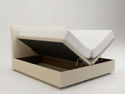 Boxspring met Opbergruimte Hotel Essence - Beige