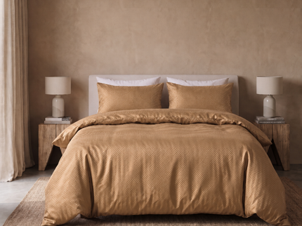 Dekbedovertrek Satin Point - Taupe