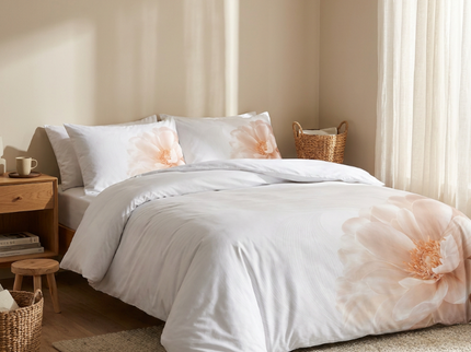 Dekbedovertrek Katoen-Satijn - Mauve Dream