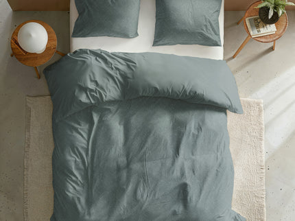 Dekbedovertrek Stonewash - Groen