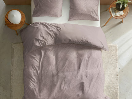 Dekbedovertrek Stonewash - Rosé