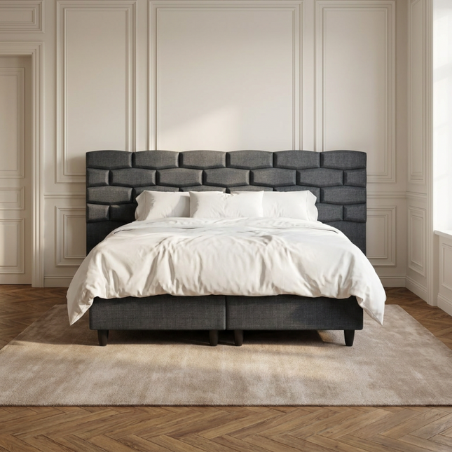 Boxspring met Opbergruimte - Torino