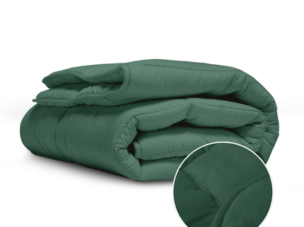 Easy Dekbed Zonder Overtrek - Stone Washed  - Groen