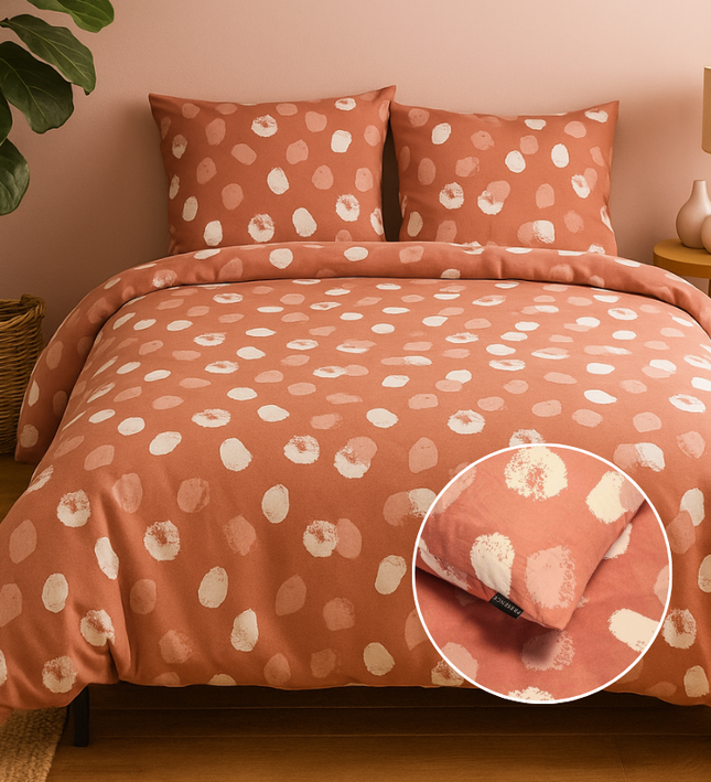 Dekbedovertrek Katoen-Flanel - Tess