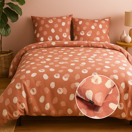 Dekbedovertrek Katoen-Flanel - Tess