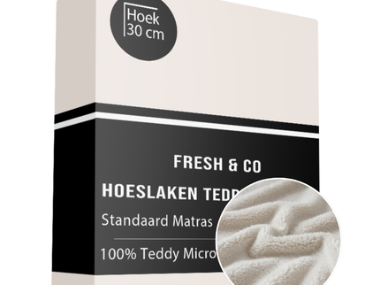 Hoeslaken Teddy - Off White