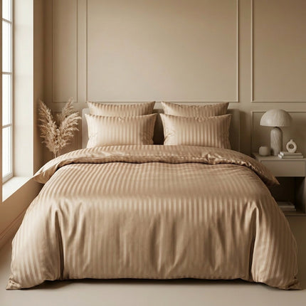 Dekbedovertrek Katoen-Satijn - Satijnstreep