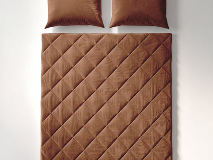Easy Dekbed Zonder Overtrek - Velvet - Mocha Mousse