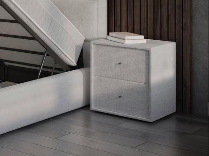 Boxspring met Opbergruimte Vento - Beige