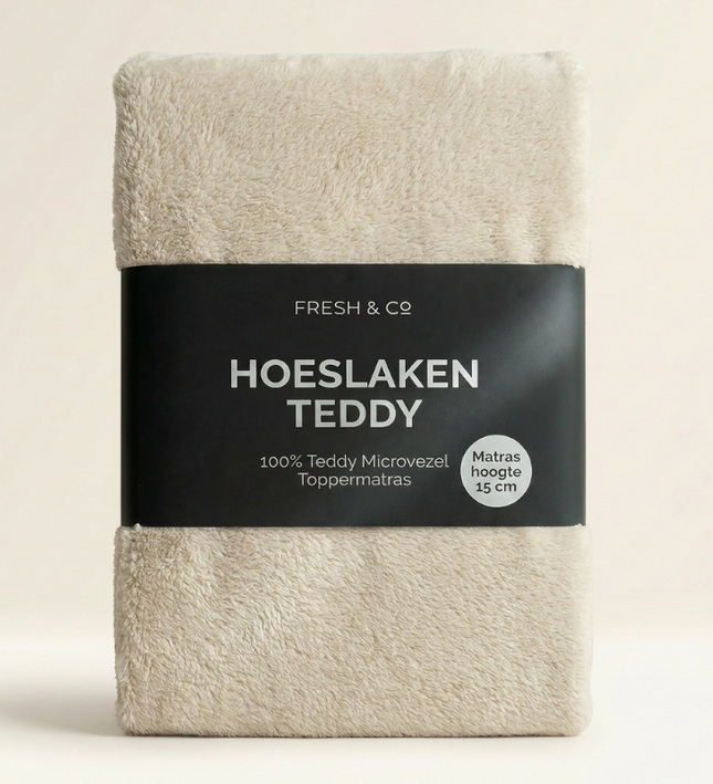 Hoeslaken Teddy - Off White