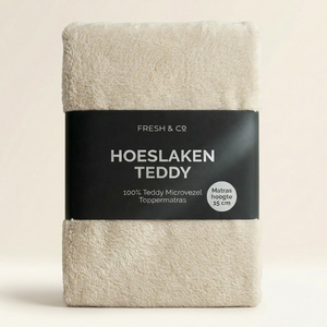 Topper Hoeslaken Teddy - Off White