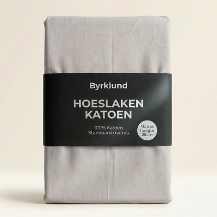 Hoeslaken Katoen - Off White