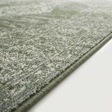 Vintage Vloerkleed Medaillon - Groen