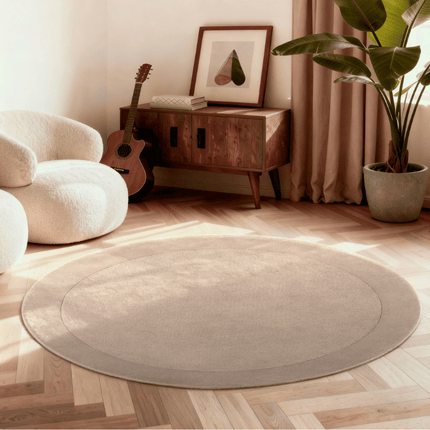 Vloerkleed Kivi Rond - Beige